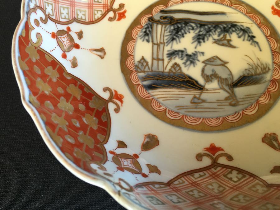Japanese Imari Porcelain Dish [Photo 8]