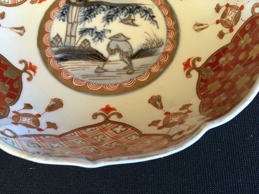 Japanese Imari Porcelain Dish [Photo 9]