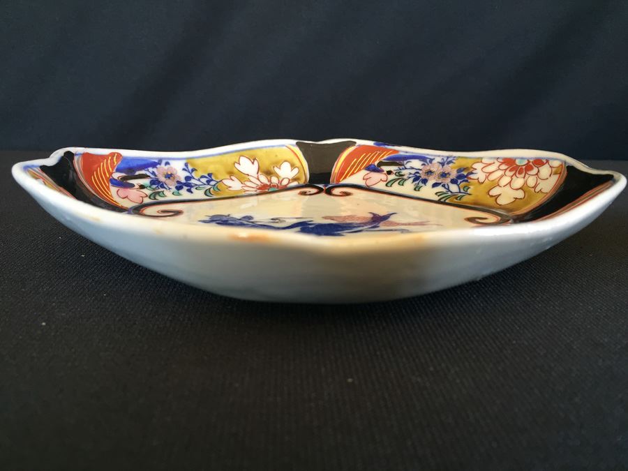 Japanese Imari Porcelain Dish [Photo 10]