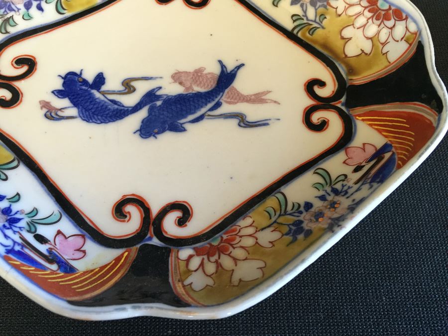 Japanese Imari Porcelain Dish [Photo 9]