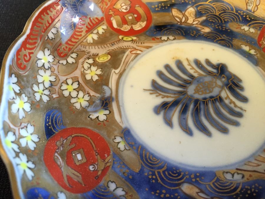 Japanese Imari Porcelain Dish [Photo 10]