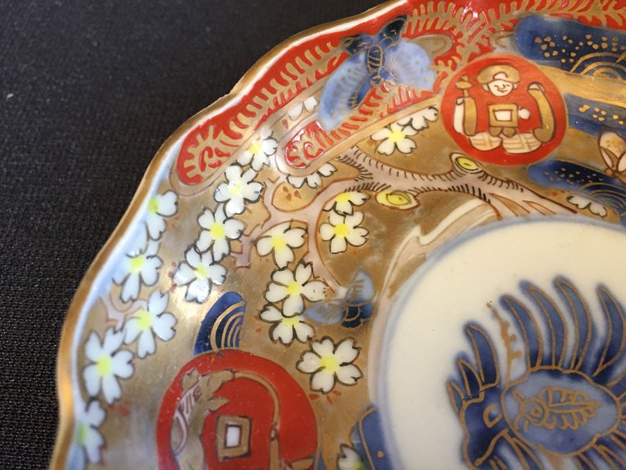 Japanese Imari Porcelain Dish [Photo 6]