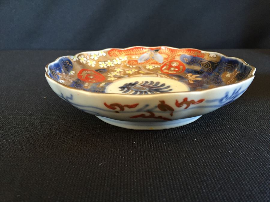 Japanese Imari Porcelain Dish [Photo 12]