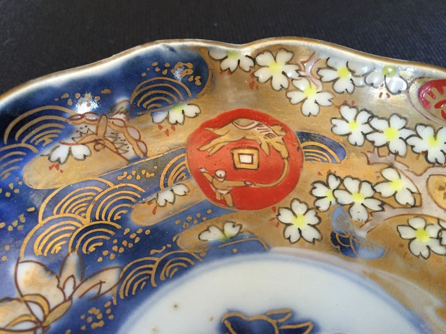 Japanese Imari Porcelain Dish [Photo 7]