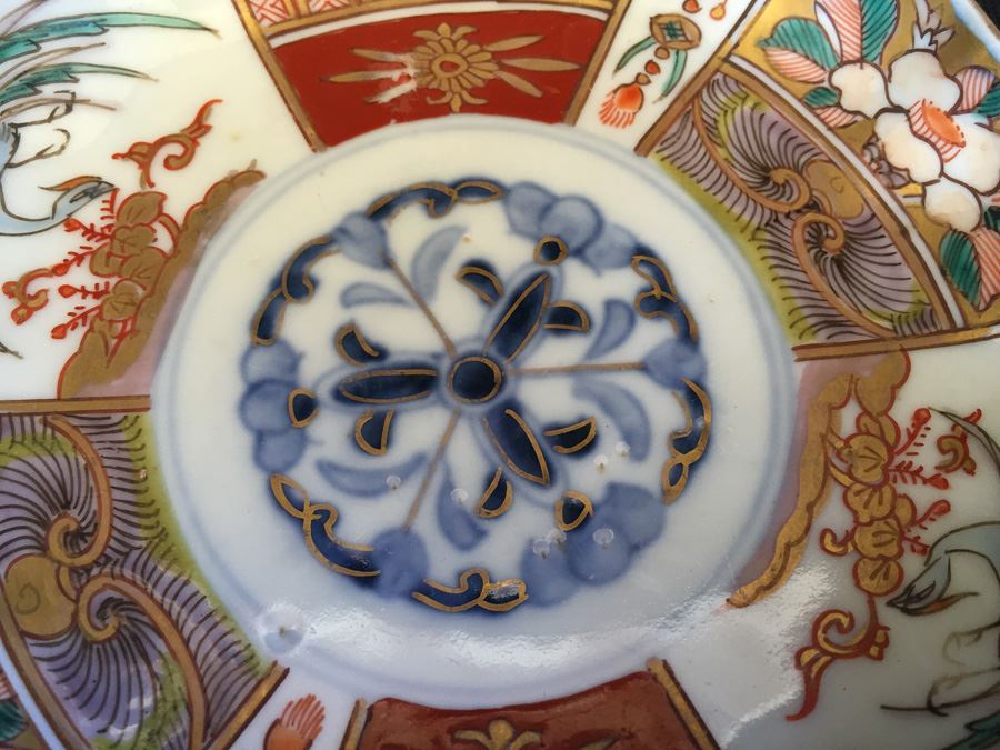 Japanese Imari Porcelain Dish [Photo 8]