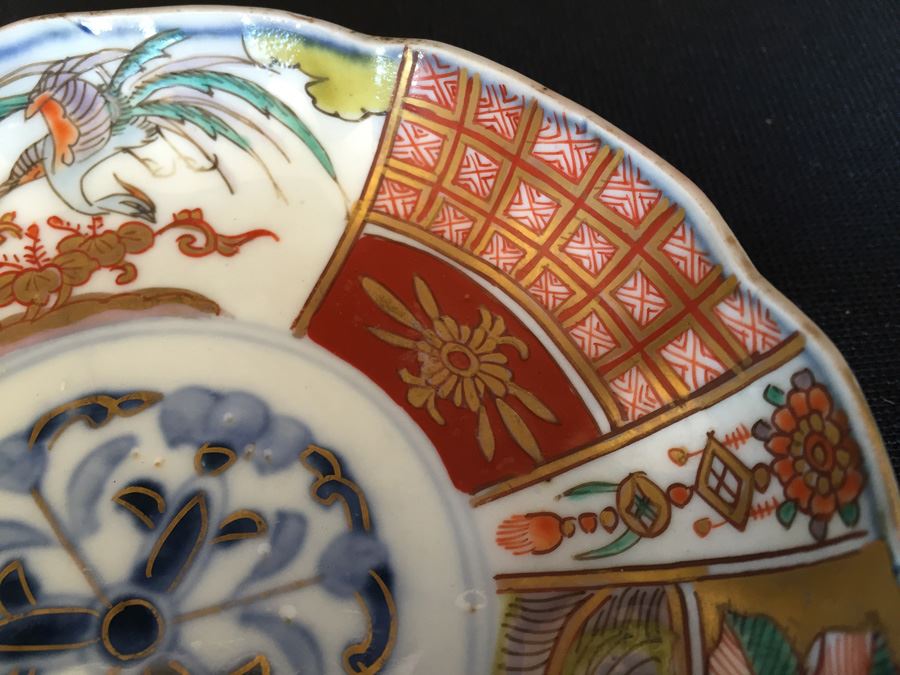 Japanese Imari Porcelain Dish [Photo 4]