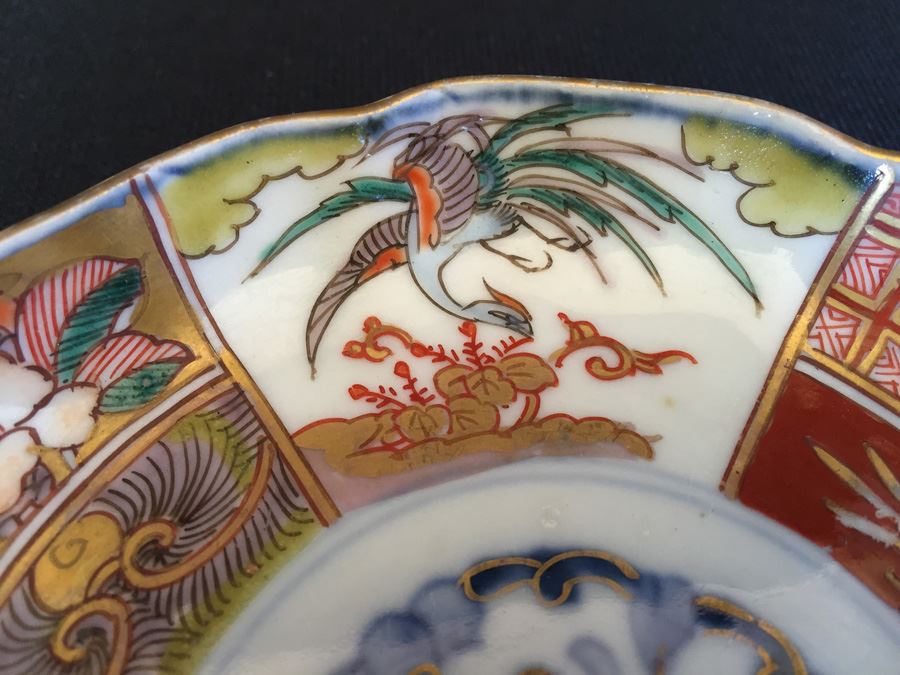 Japanese Imari Porcelain Dish [Photo 6]