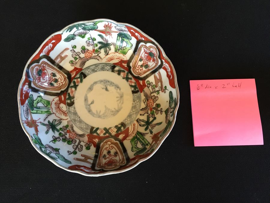 Japanese Imari Porcelain Dish [Photo 14]