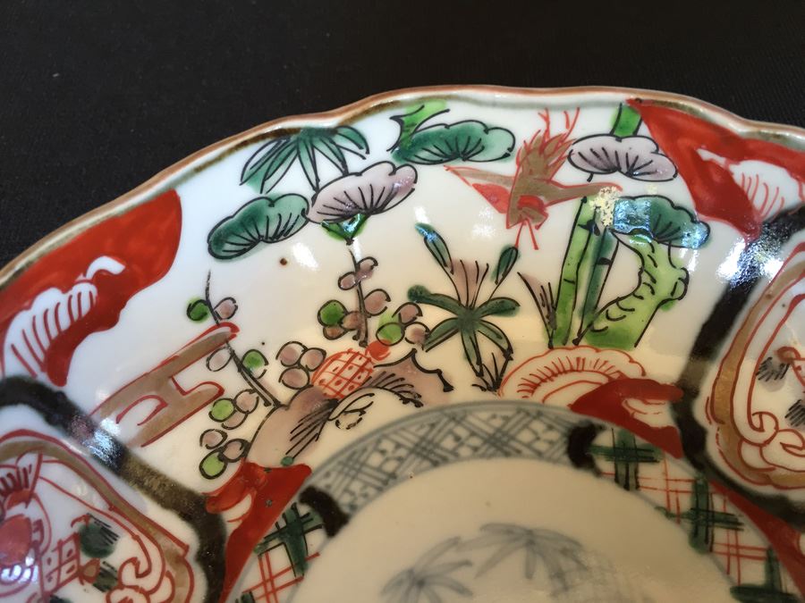 Japanese Imari Porcelain Dish [Photo 7]