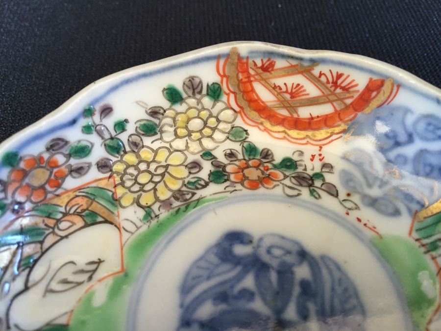 Japanese Imari Porcelain Dish [Photo 10]