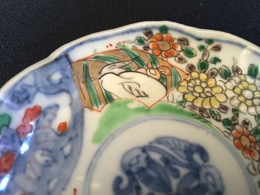 Japanese Imari Porcelain Dish [Photo 9]