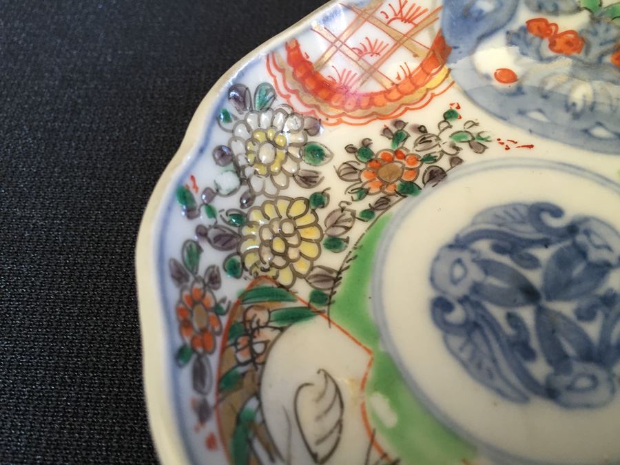 Japanese Imari Porcelain Dish [Photo 6]