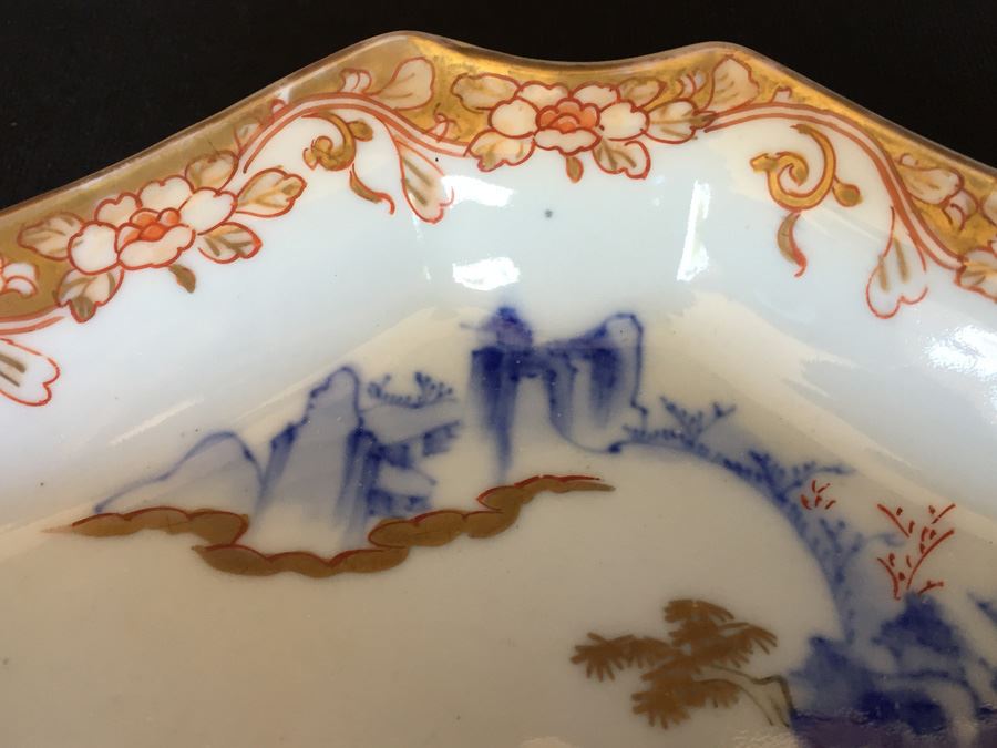 Japanese Imari Porcelain Dish [Photo 3]