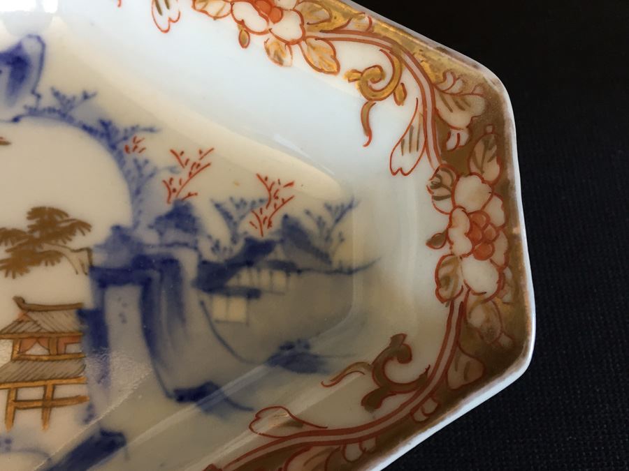 Japanese Imari Porcelain Dish [Photo 6]