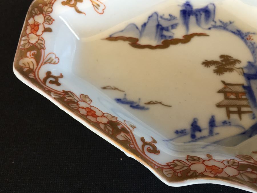 Japanese Imari Porcelain Dish [Photo 8]