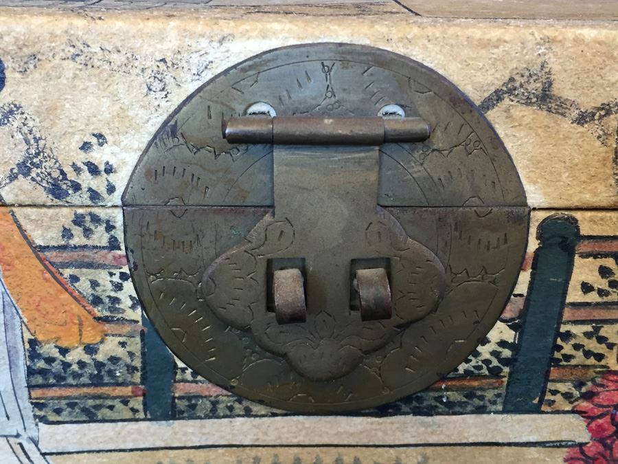 Stunning Antique Handmade Chinese Box  [Photo 11]