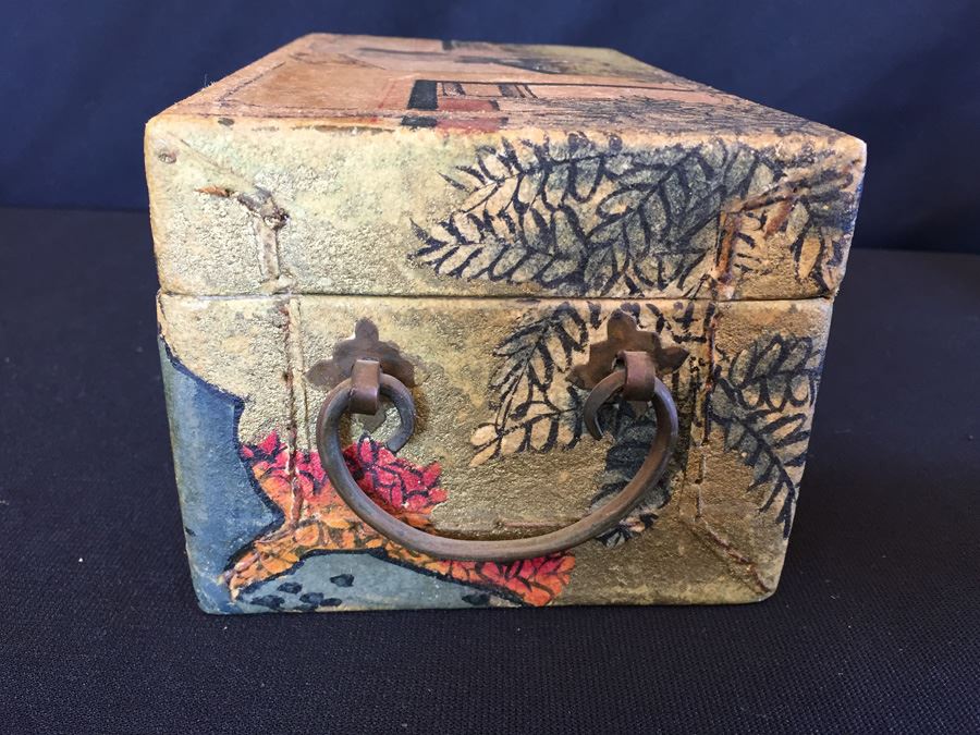 Stunning Antique Handmade Chinese Box  [Photo 13]