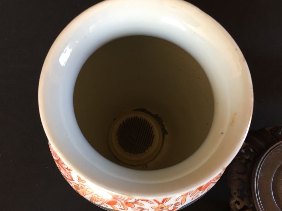 Japanese Imari Porcelain Large Vase [Photo 21]