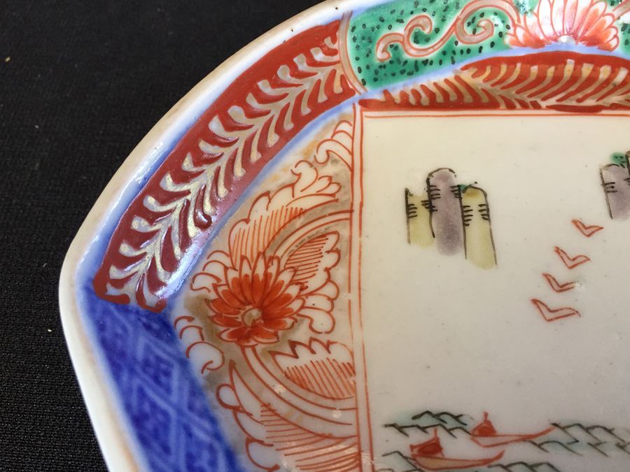 Japanese Imari Porcelain Dish [Photo 7]