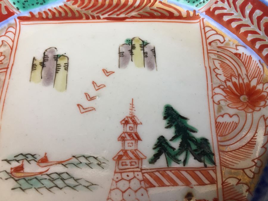 Japanese Imari Porcelain Dish [Photo 8]
