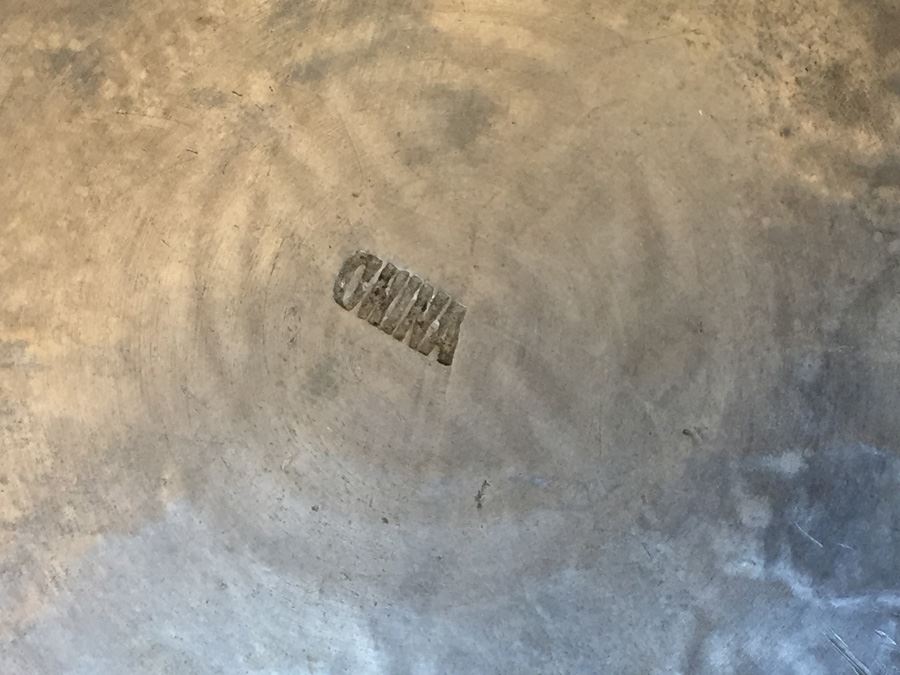 Exquisite Chinese Pewter Duck With Beautiful Gemstone Detail [Photo 23]