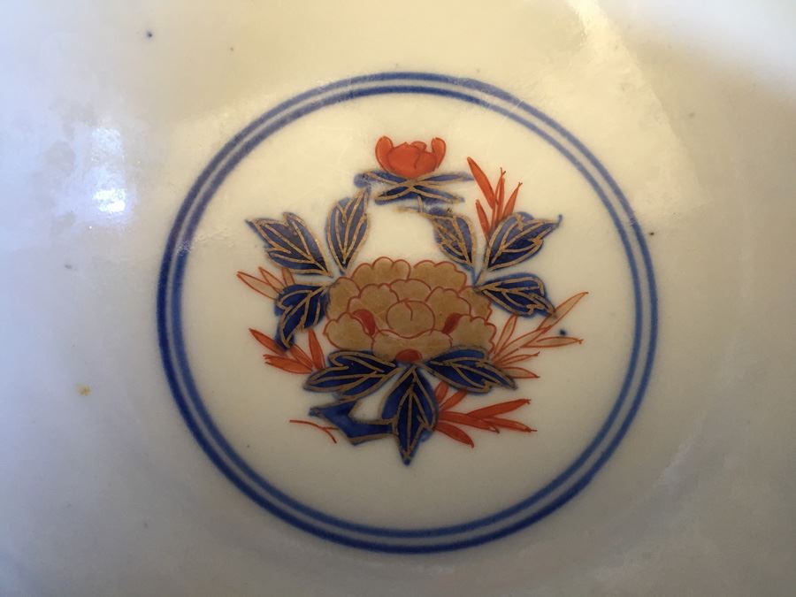 Japanese Imari Porcelain Rice Bowl with Lid [Photo 8]
