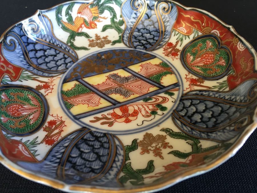 Japanese Imari Porcelain Dish [Photo 10]