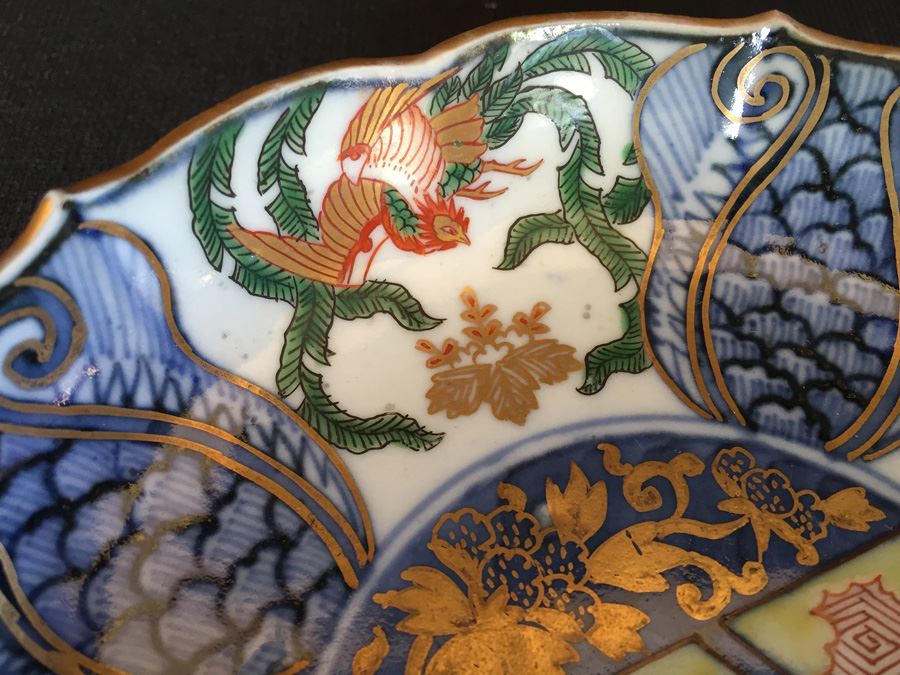 Japanese Imari Porcelain Dish [Photo 6]