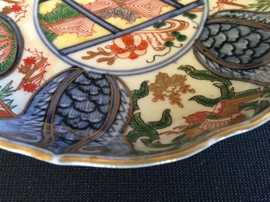 Japanese Imari Porcelain Dish [Photo 9]