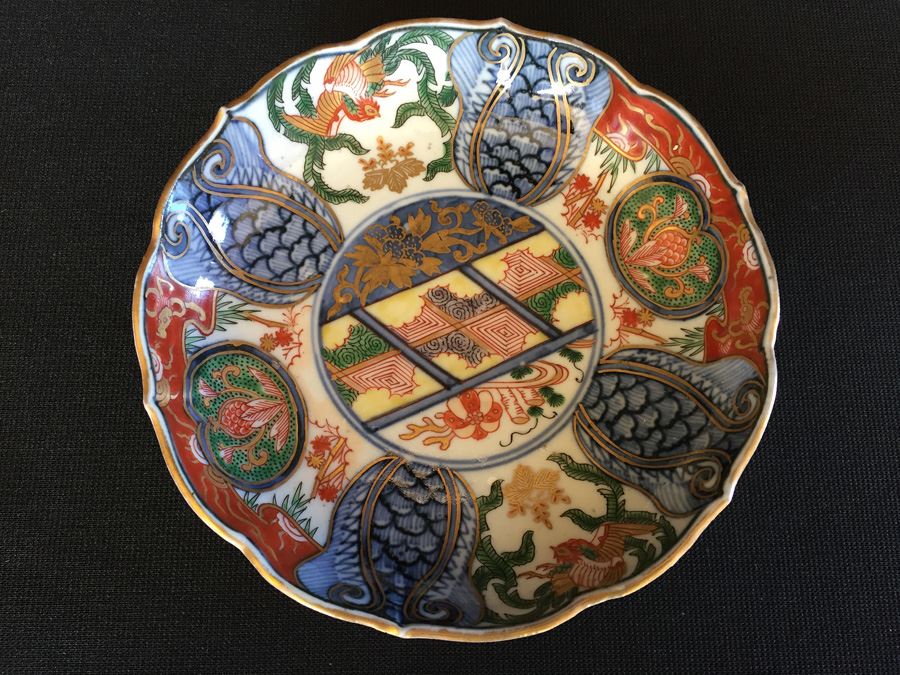 Japanese Imari Porcelain Dish [Photo 1]