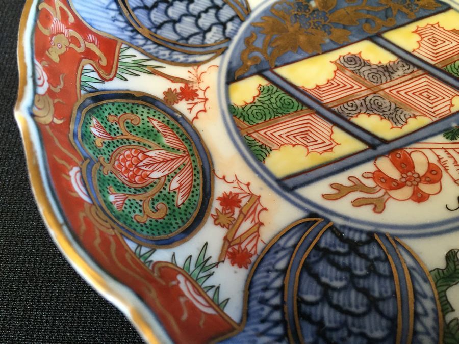 Japanese Imari Porcelain Dish [Photo 8]