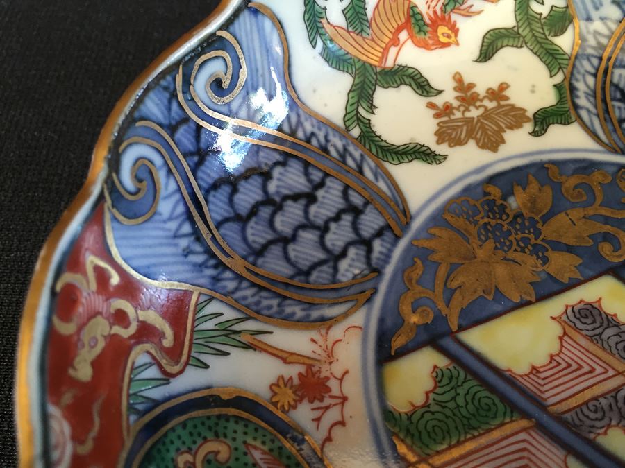 Japanese Imari Porcelain Dish [Photo 7]
