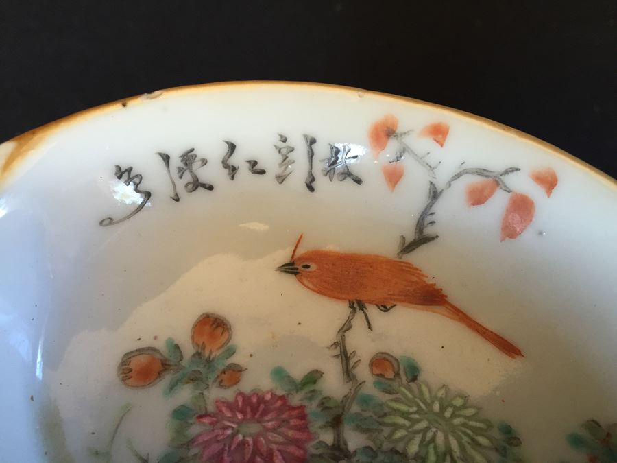 Japanese Imari Porcelain Footed Dish  [Photo 11]