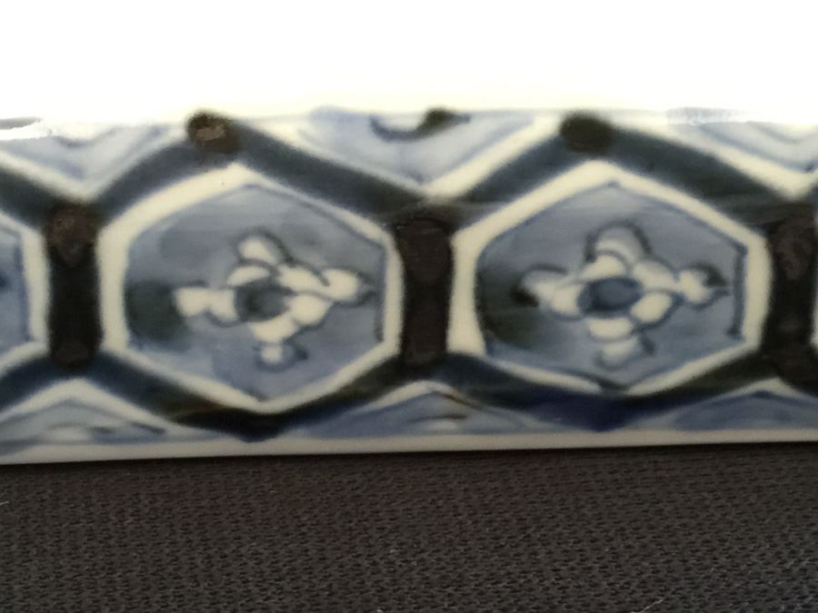 Japanese Imari Porcelain Large Dish [Photo 12]