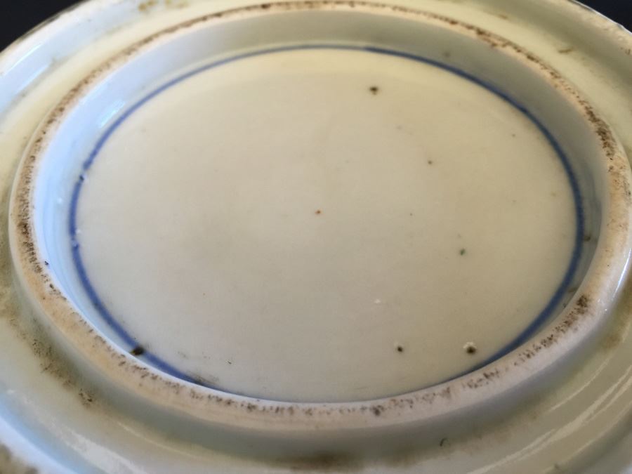 Japanese Imari Porcelain Large Bowl [Photo 8]
