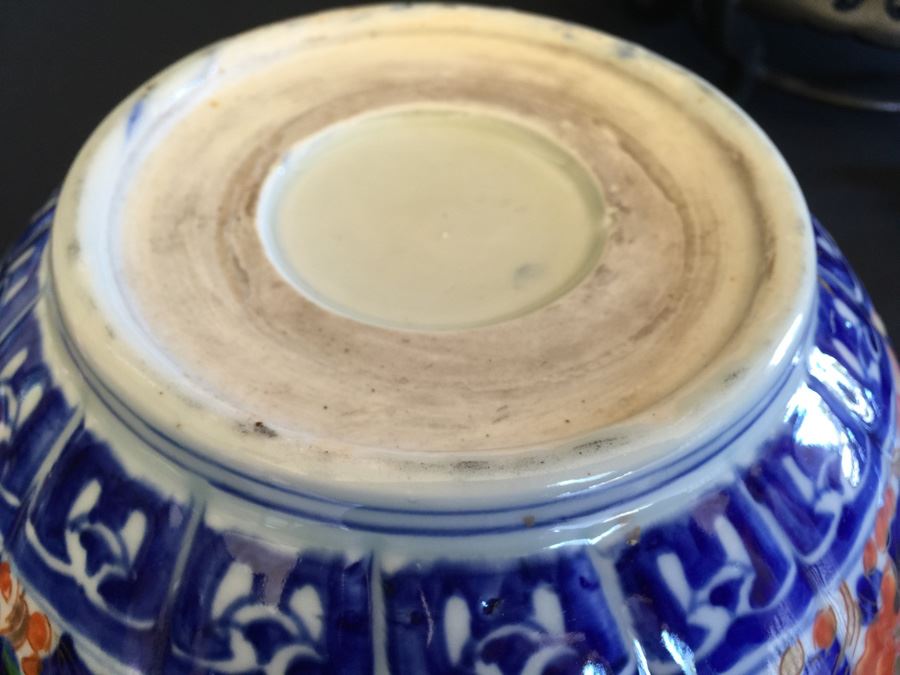 Japanese Imari Porcelain Large Vase [Photo 8]