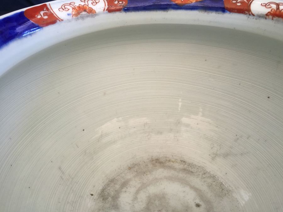 Japanese Imari Porcelain Large Vase [Photo 6]