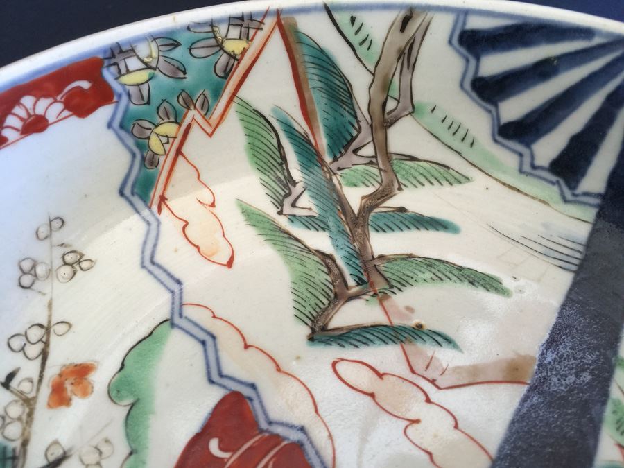 Japanese Imari Porcelain Dish [Photo 9]