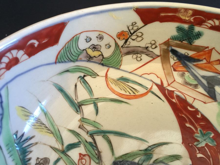 Japanese Imari Porcelain Dish [Photo 10]
