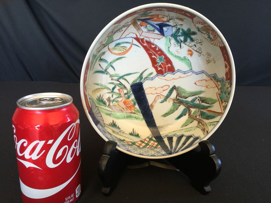 Japanese Imari Porcelain Dish [Photo 4]