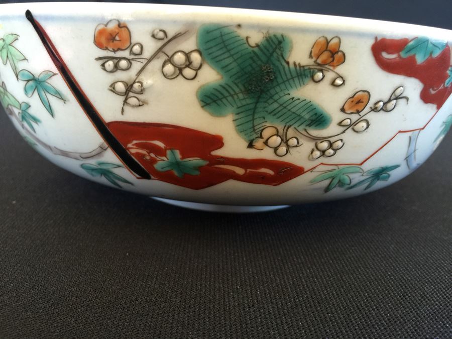 Japanese Imari Porcelain Dish [Photo 6]
