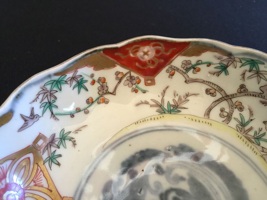 Japanese Imari Porcelain Dish [Photo 6]