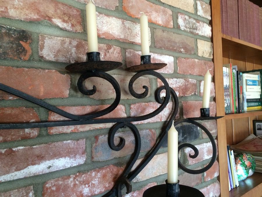 Cast Iron Black Sconce [Photo 5]