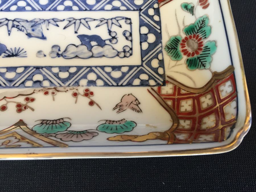 Japanese Imari Porcelain Dish [Photo 10]