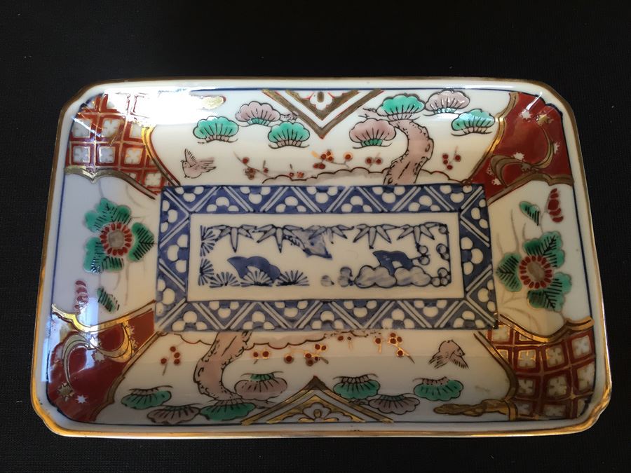 Japanese Imari Porcelain Dish [Photo 1]