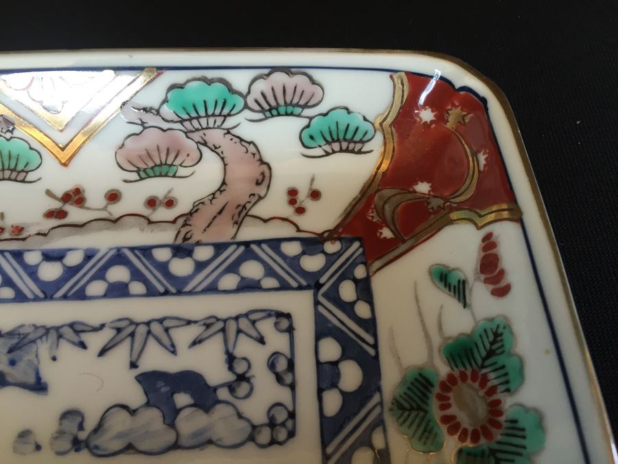 Japanese Imari Porcelain Dish [Photo 7]