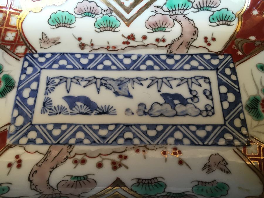 Japanese Imari Porcelain Dish [Photo 9]