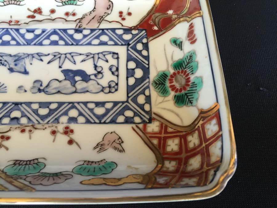 Japanese Imari Porcelain Dish [Photo 8]