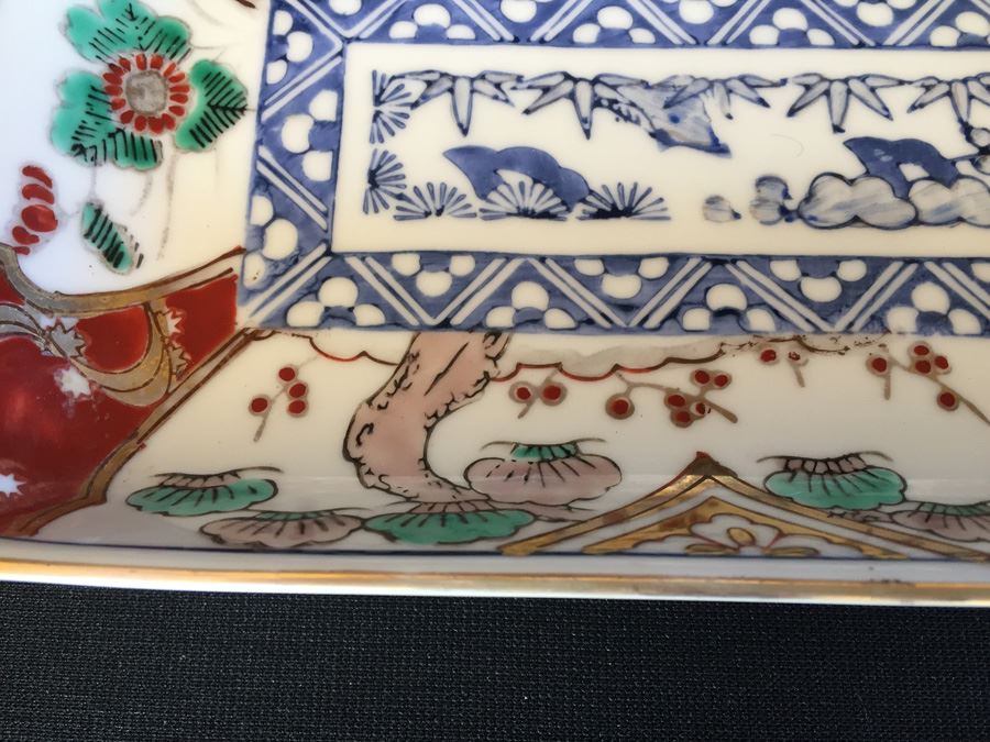 Japanese Imari Porcelain Dish [Photo 11]