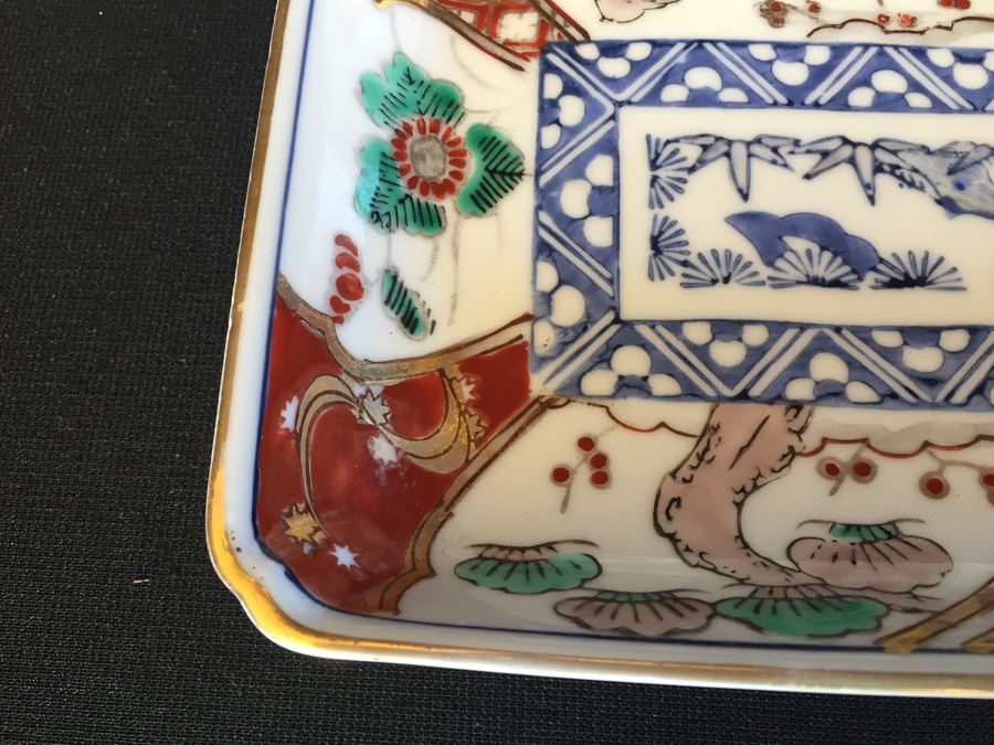 Japanese Imari Porcelain Dish [Photo 12]